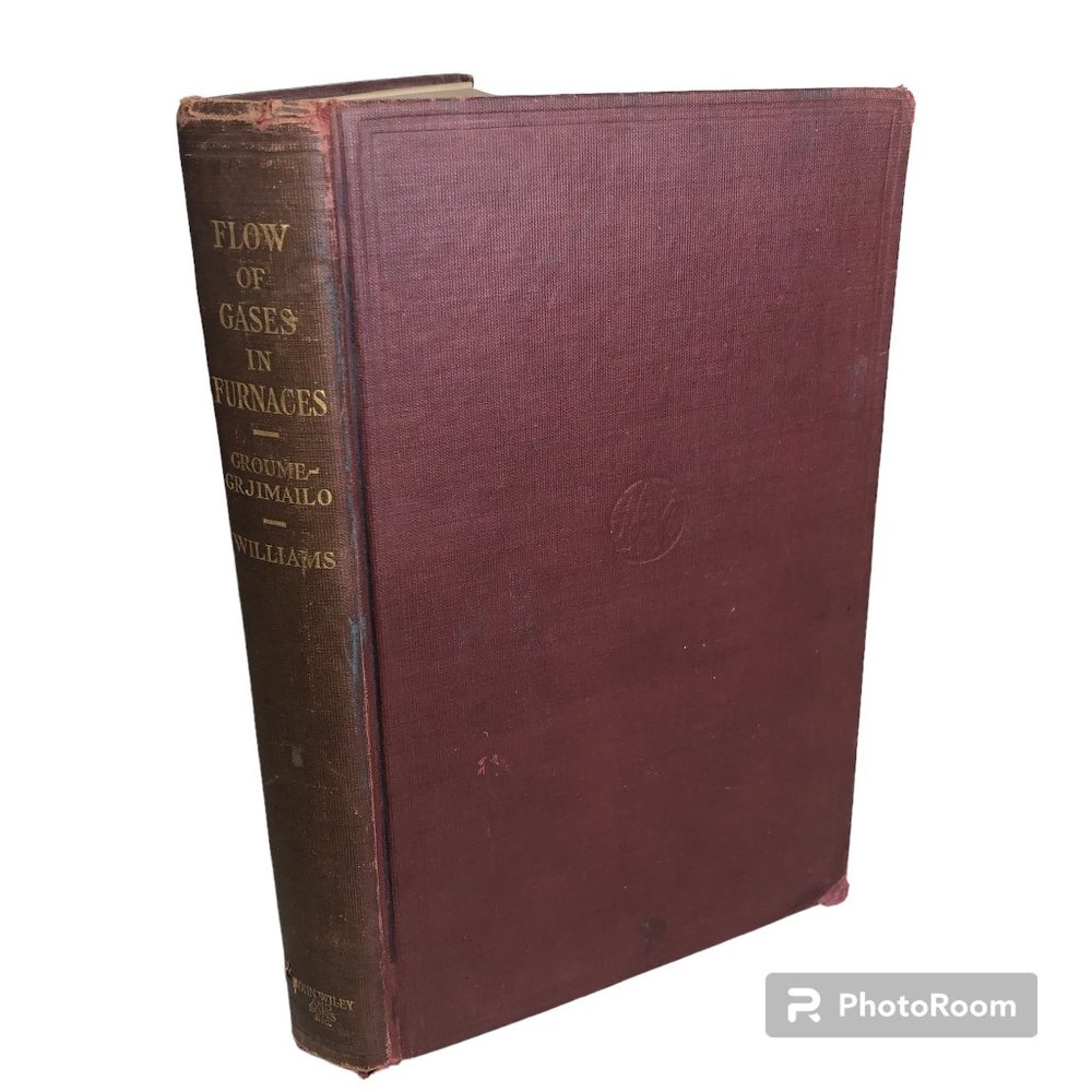 Flow of Gases in Furnaces 1923 Groume-Grjimailo English Appendix Iron Manufactur